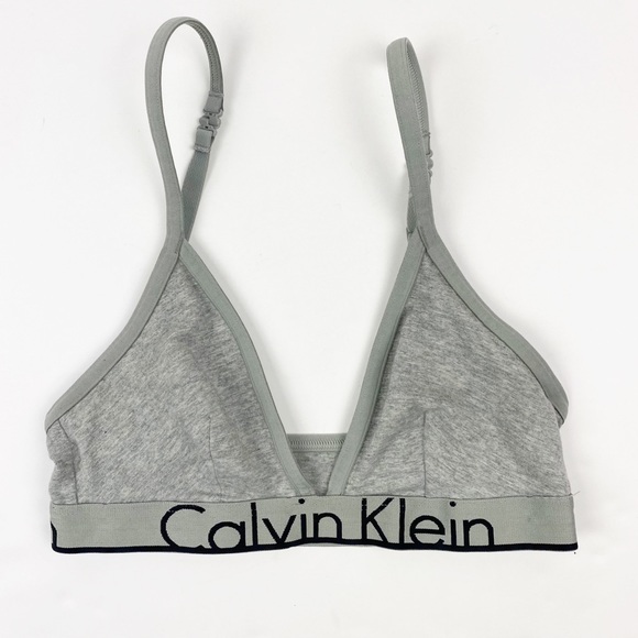 Calvin Klein Triangle Bralette - Picture 6 of 7